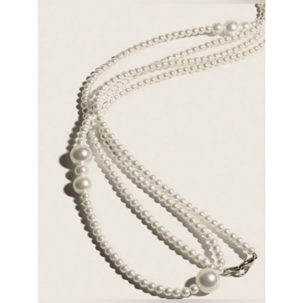 Classic Pearl Multi-Strand Waist Belt A1932
